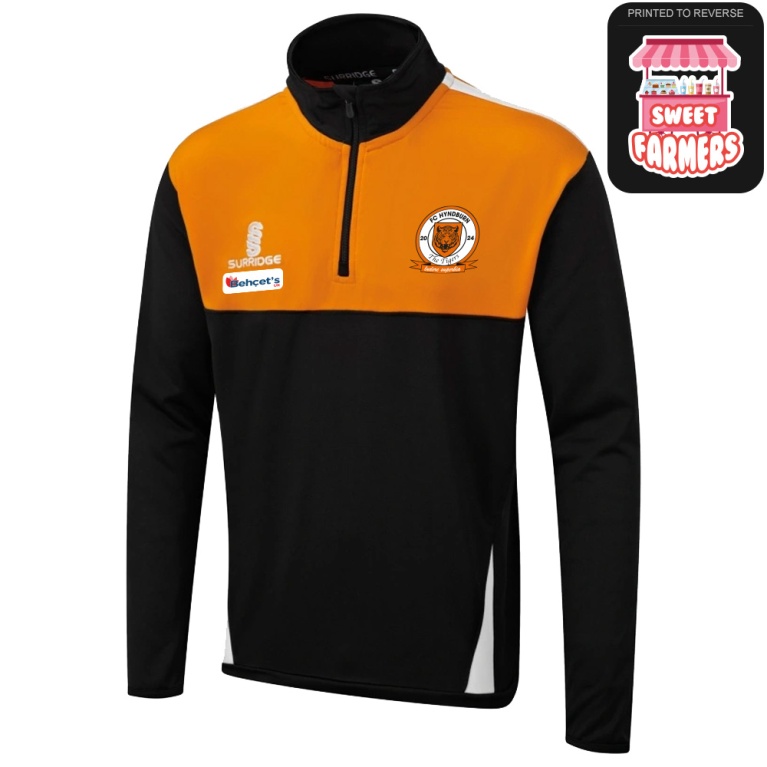 FC Hyndburn - Blade Performance Top : Black / Orange / White
