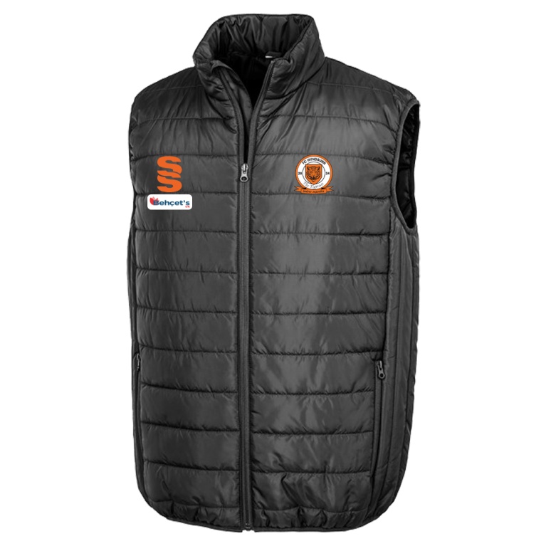 Padded Bodywarmer : Black