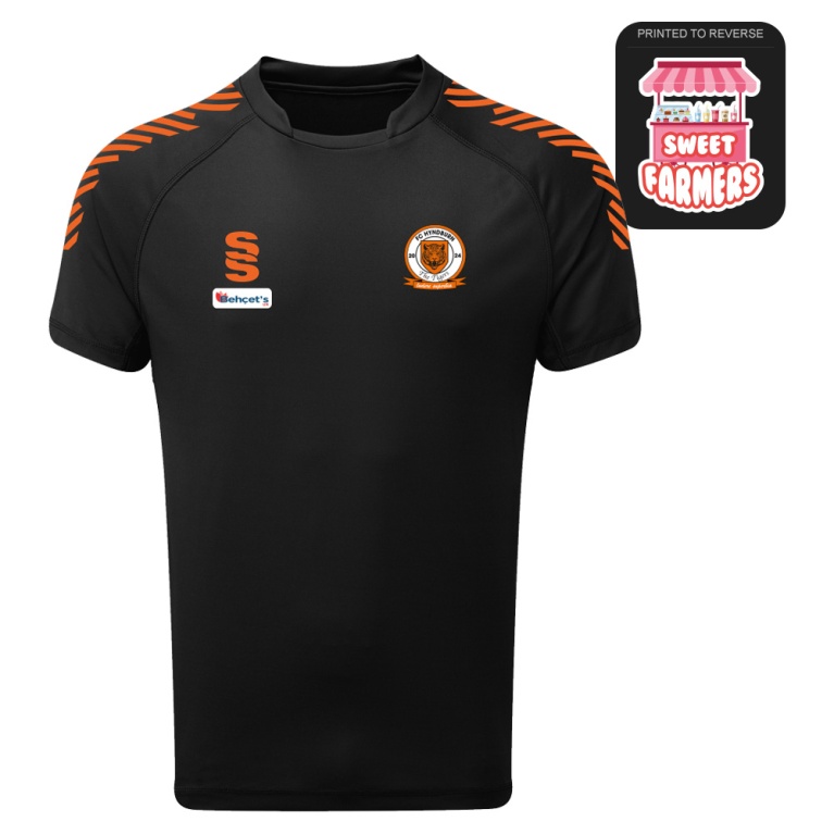 FC Hyndburn - Dual Games Shirt - Black - Women's Fit
